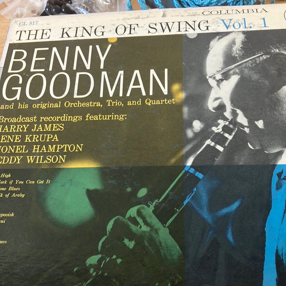 Benny Goodman 'The King of Swing' Vinyl Record